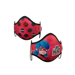 2 Masques De Protection Ladybug Pour Enfant