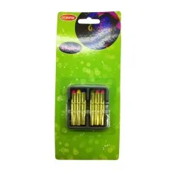 6 Crayons Gras Fluo De Maquillage, Effet UV