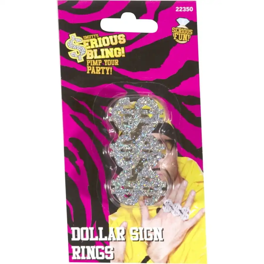 Bague 3 En 1 Dollar Bling Bling – Image 2