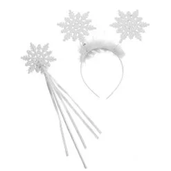 Baguette Et Serre-tĂȘte De Reine Des Glaces, Enfant