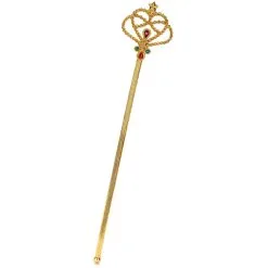 Baguette Sceptre Dorée De 38cm