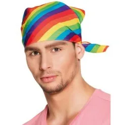 Bandana Arc-en-ciel De 82x52 Cm