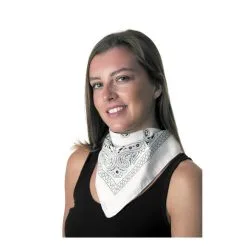 Bandana Blanc De 55cm