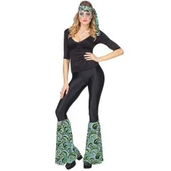 Bandeau Vert Et Jambières Années 70