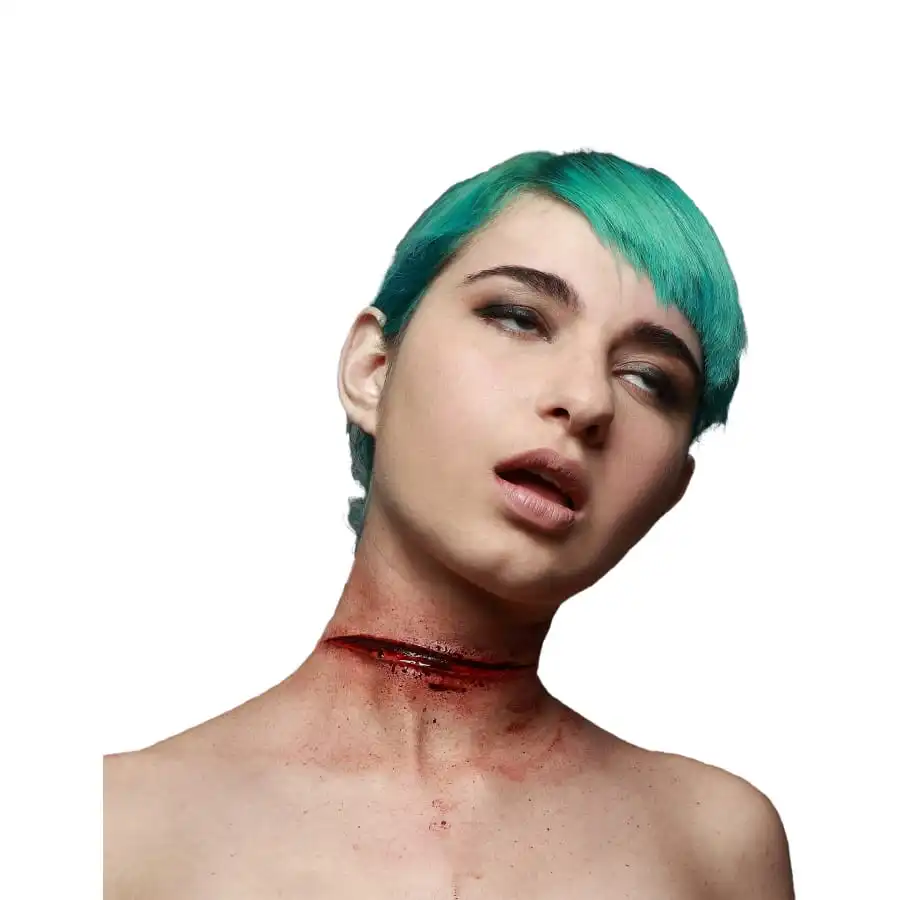 Blessure Gorge Tranchée En Latex