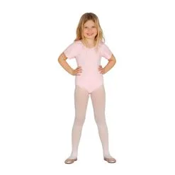 Body Rose Courtes Manches Pour Fille