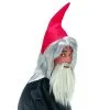 Bonnet Rouge Et Barbe Grise De Nain Pour Homme