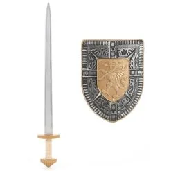 Bouclier Dragon Avec épée Pour Enfant