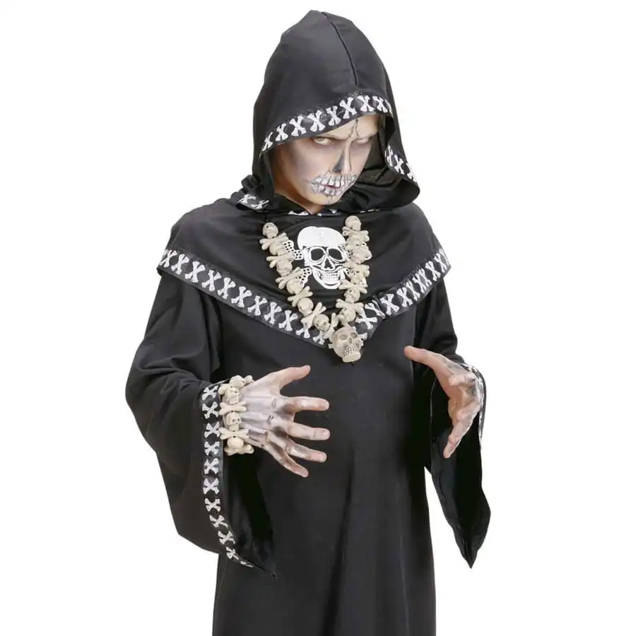 Bracelet Tetes De Mort Et Os – Image 3