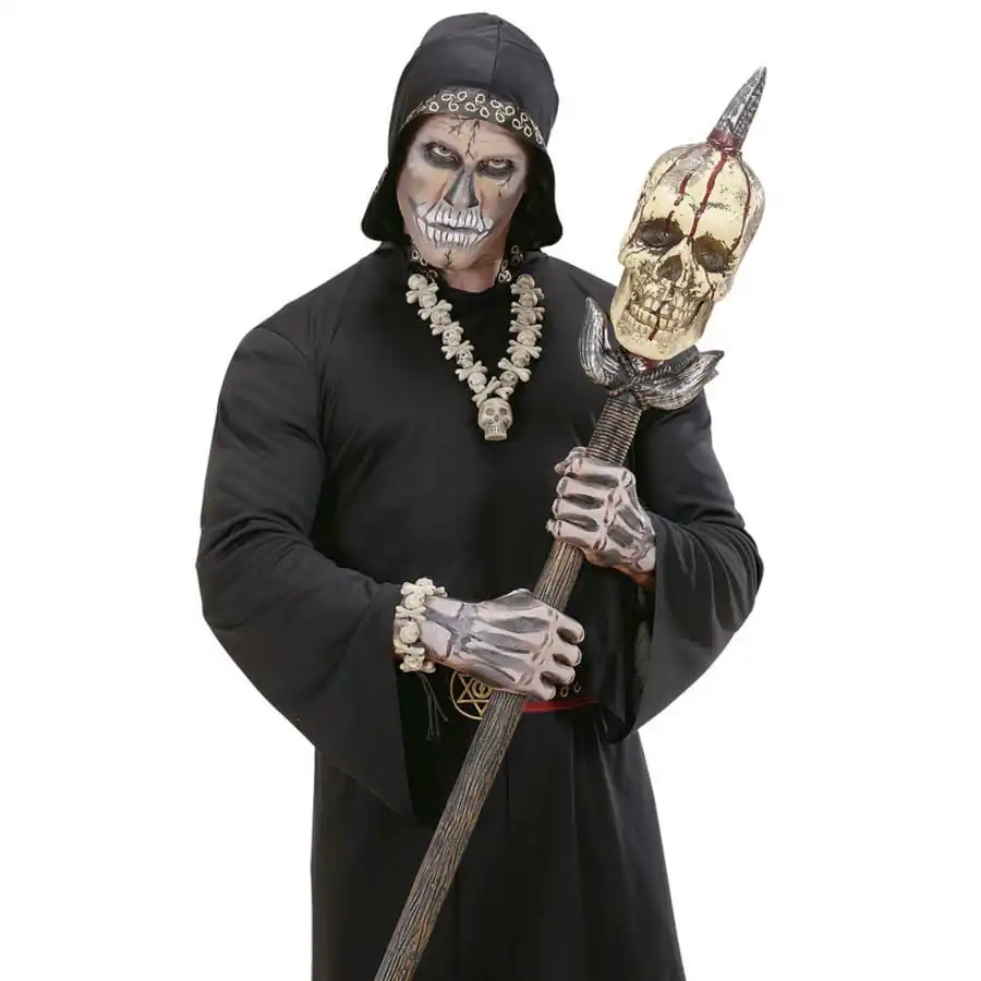 Bracelet Tetes De Mort Et Os – Image 4