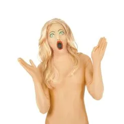 Cagoule De Poupée Gonflable Avec Cheveux