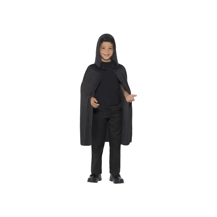 Cape à Capuche Noire, Pour Enfant – Image 2