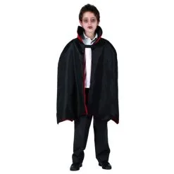 Cape Noire De Vampire Pour Enfant