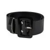 Ceinture Noire Unie De 1,2m X 5cm