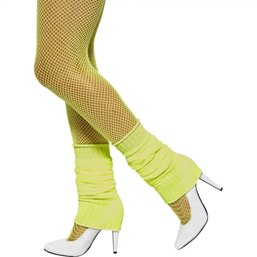 Chaussettes De Danse Jaune Fluo â Image 2
