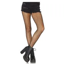 Collants Résilles Noirs Cloutés