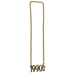 Collier Doré Avec Pendentif 1990