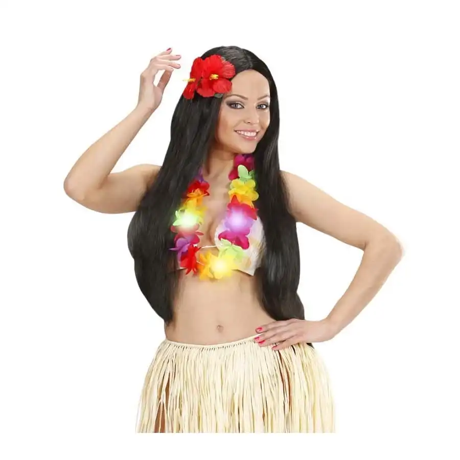 Collier HawaĂŻen Lumineux Et Multicolore