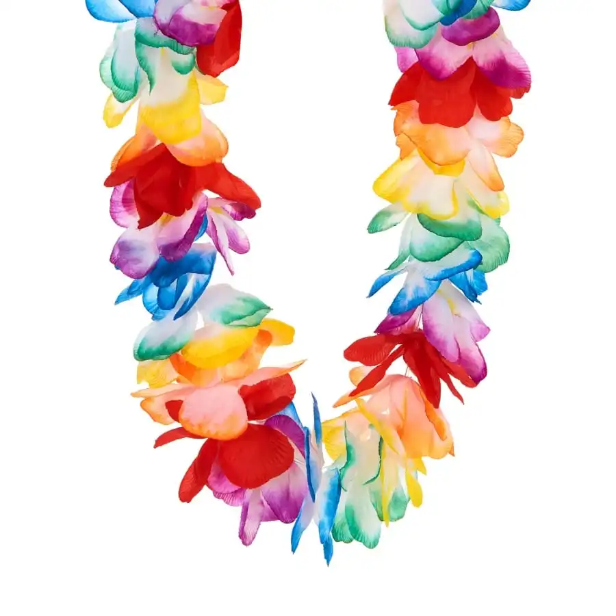 Collier HawaĂŻen Multicolore De 84cm