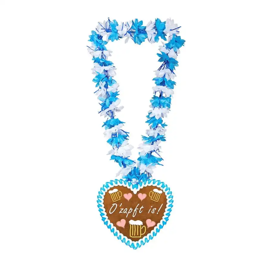 Collier HawaĂŻen Oktoberfest Avec Coeur