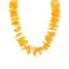 Collier Hawaïen Orange Uni