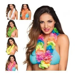 Collier Tahitien De Luxe Couleur Fluo