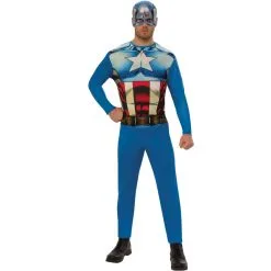 Combinaison Captain America Classique Pour Homme