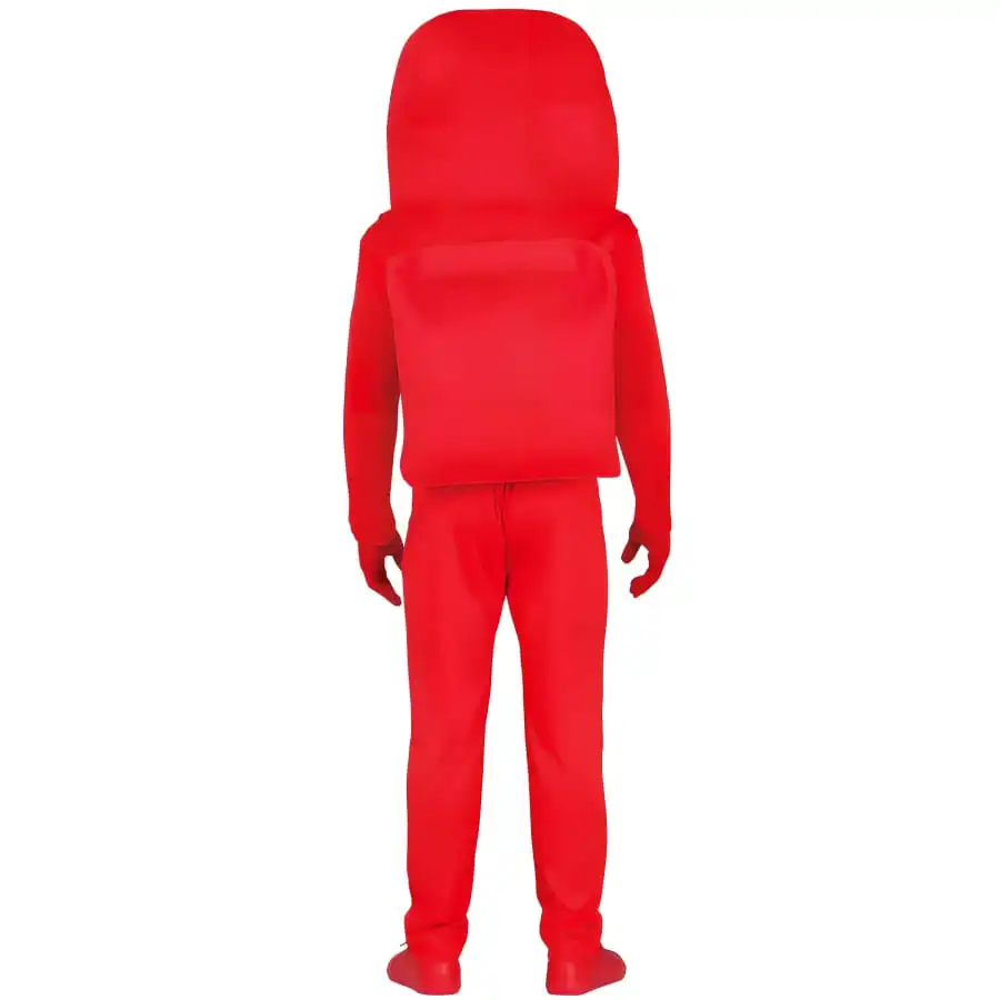 Combinaison D'astronaute Rouge Unie Pour Homme – Image 2