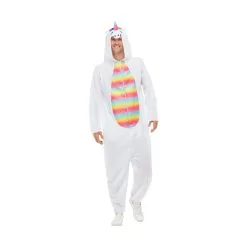 Combinaison De Licorne Blanche Pour Adulte
