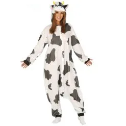 Combinaison Large De Vache Tachetée Pour Adulte