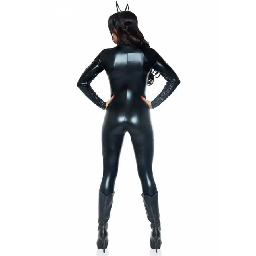 Combinaison Moulante Noire De Catwoman – Image 5