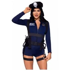 Combishort De Policier Pour Femme