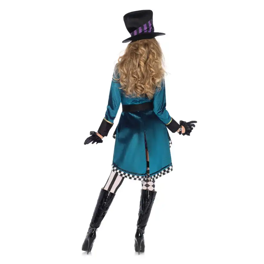 Costume Adulte De Femme Chapelier Fou – Image 2