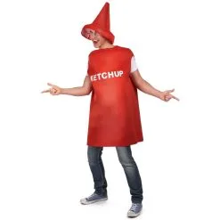 Costume Bouteille De Ketchup