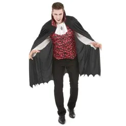 Costume Cape De Vampire ImprimĂ© TĂȘtes De Mort
