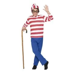 Costume D'écolier Rayé Pour Enfant