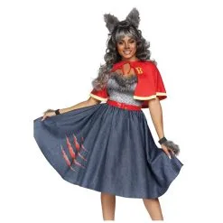 Costume D'écolière Loup Garou Pour Femme