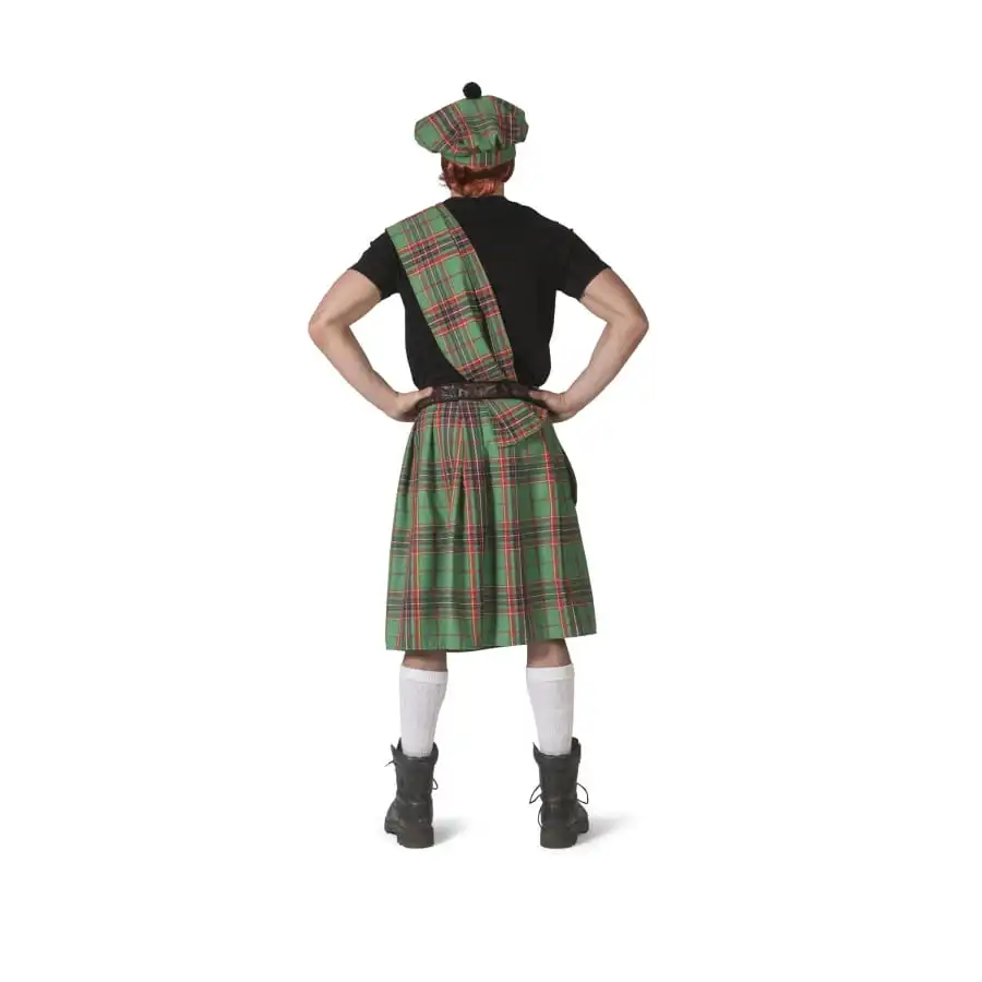 Costume D'écossais Vert Pour Adulte – Image 2