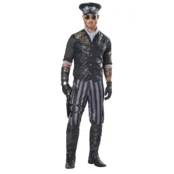 Costume D'officier Steampunk Pour Daulte