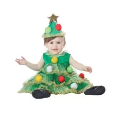 Costume De Bébé Sapin De Noel