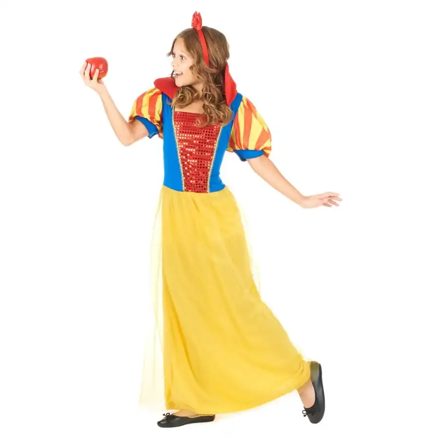 Costume De Blanche Avec Paillettes, Enfant – Image 2