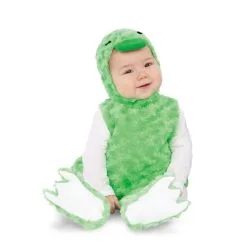 Costume De Canard Vert Pour Bébé, Effet Peluche