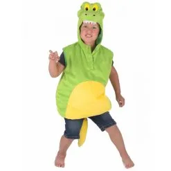 Costume De Crocodile Vert Pour Enfant, Rembourré