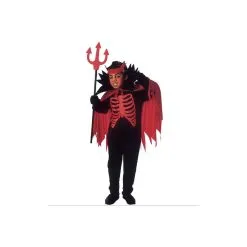 Costume De Diable Squelette Pour Enfant