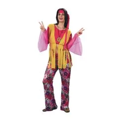 Costume De Hippie Rose Pour Femme