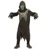 Costume De La Mort Avec Masque Lumineux, Enfant