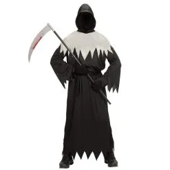 Costume De La Mort Noir Et Blanc Pour Adulte