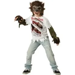 Costume De Loup-garou Pour Enfant, Premium