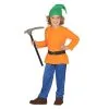 Costume De Nain Orange Vert Et Bleu Pour Enfant