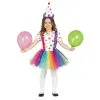 Costume De Petite Clown Avec Tutu